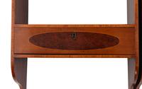 A Pair of George III Harewood and Elm Hanging Shelves