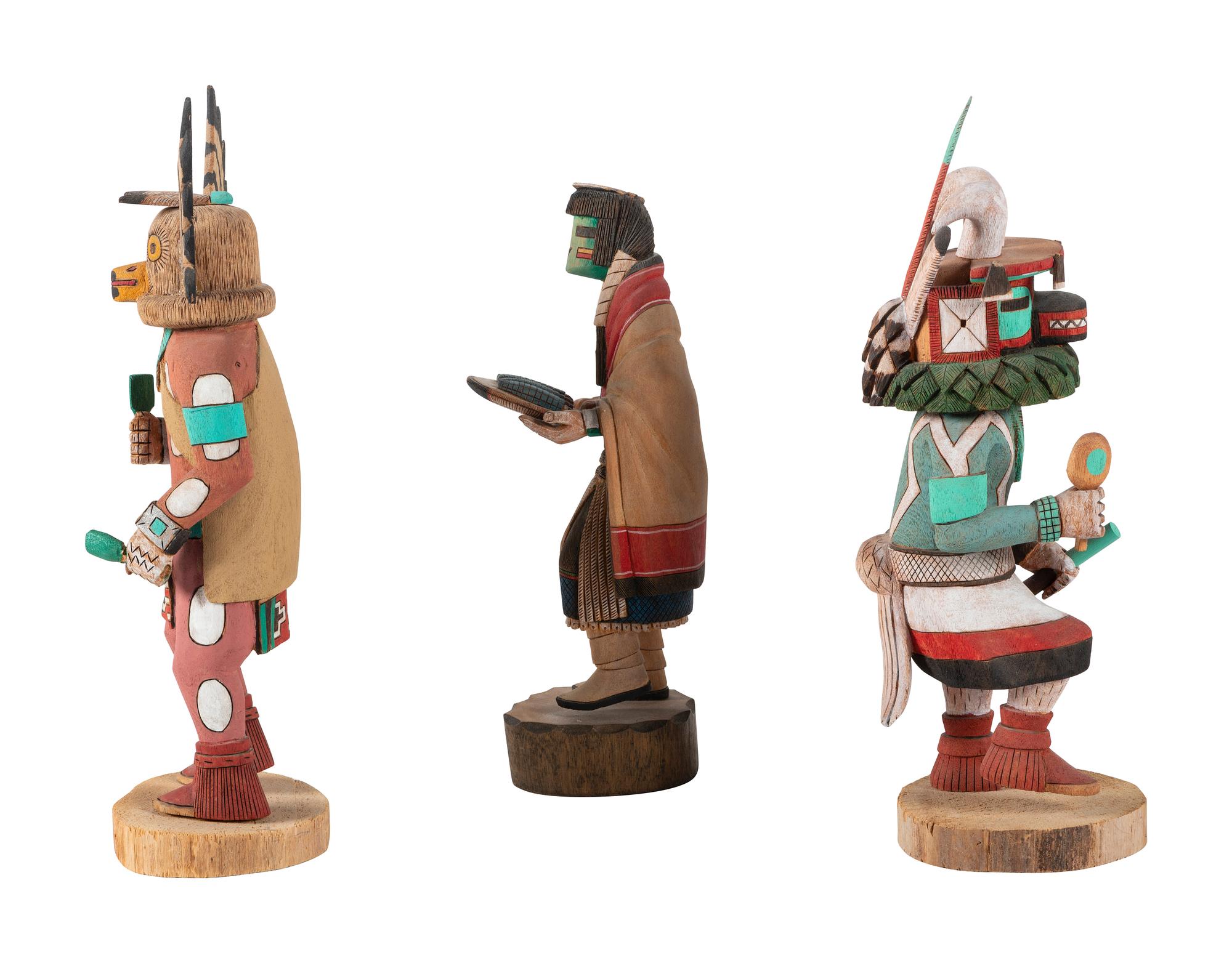 Collection of Hopi Katinas