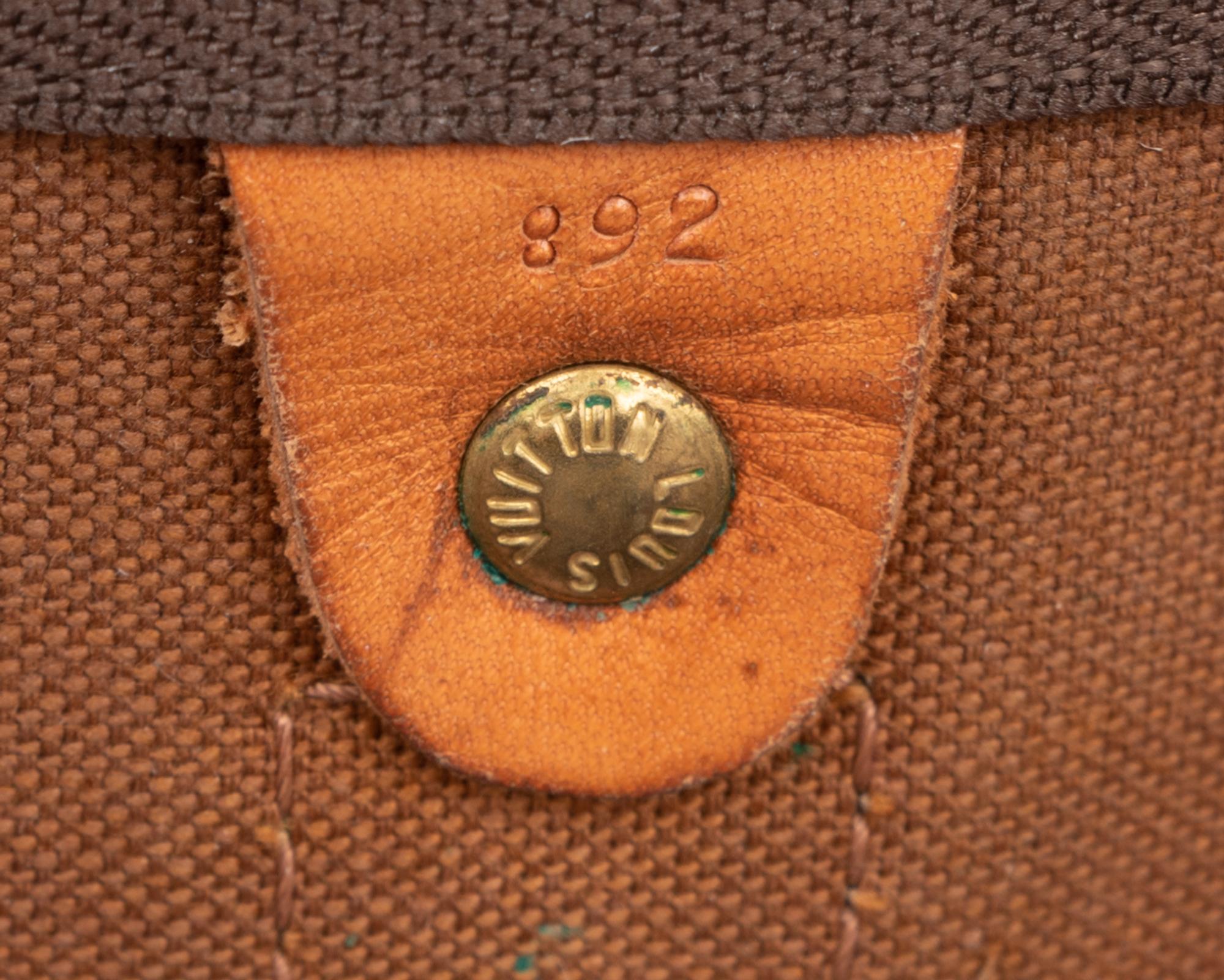 Collection of Three Louis Vuitton Monogram Canvas Bags, 1980-90s