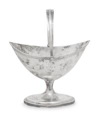 A Provincial Irish George III Silver Sugar Basket