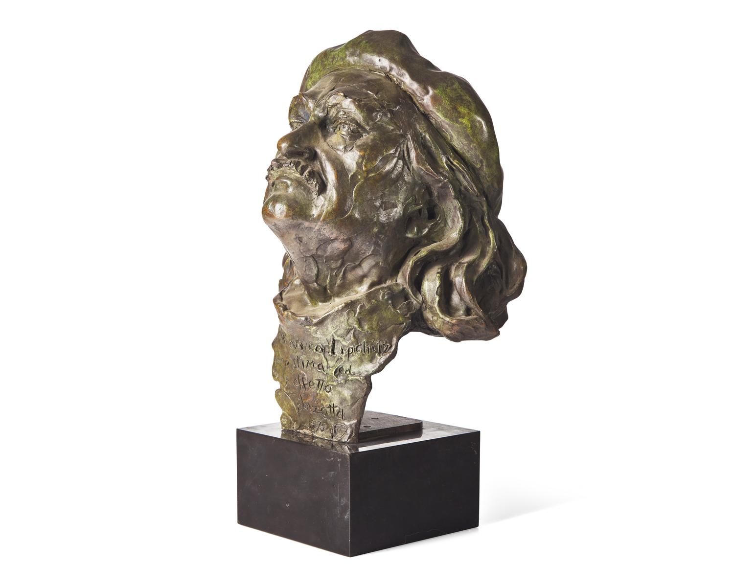 Head of Jacques Lipchitz, 1970