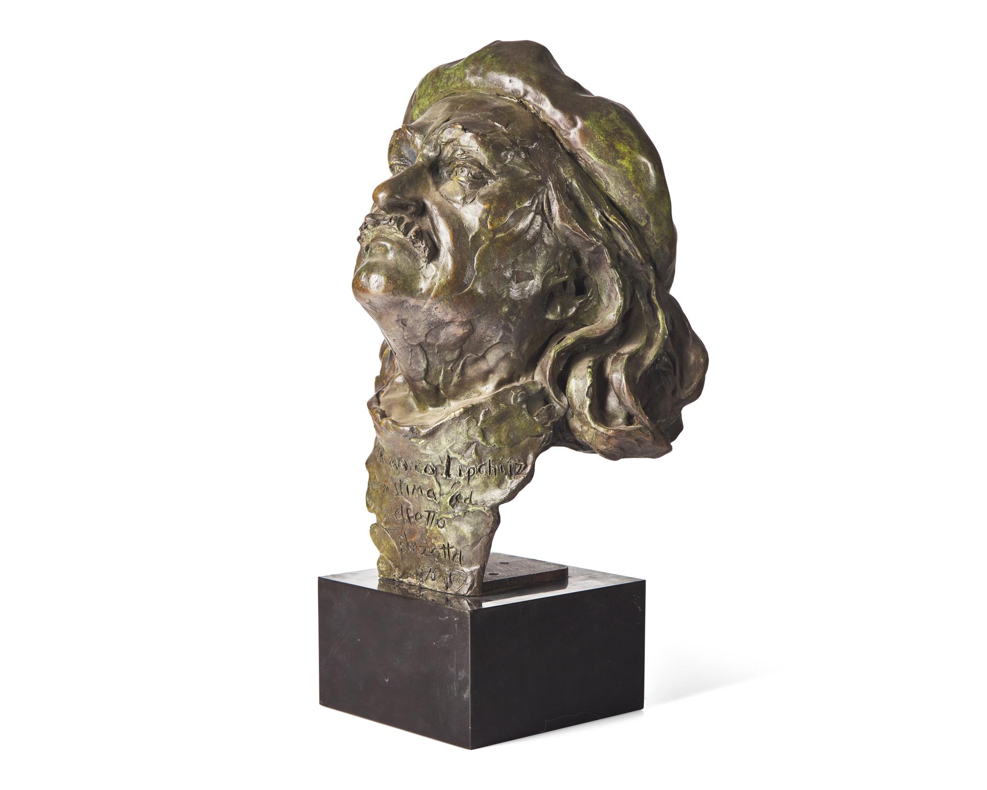 Head of Jacques Lipchitz, 1970
