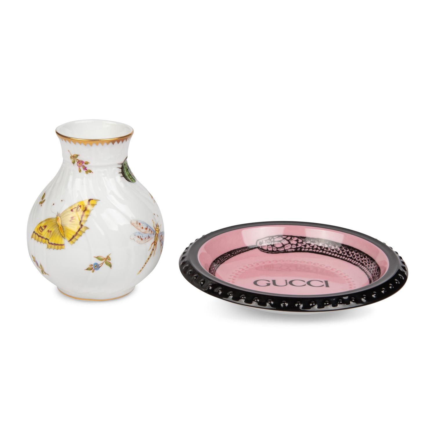 Two Porcelain Table Articles
