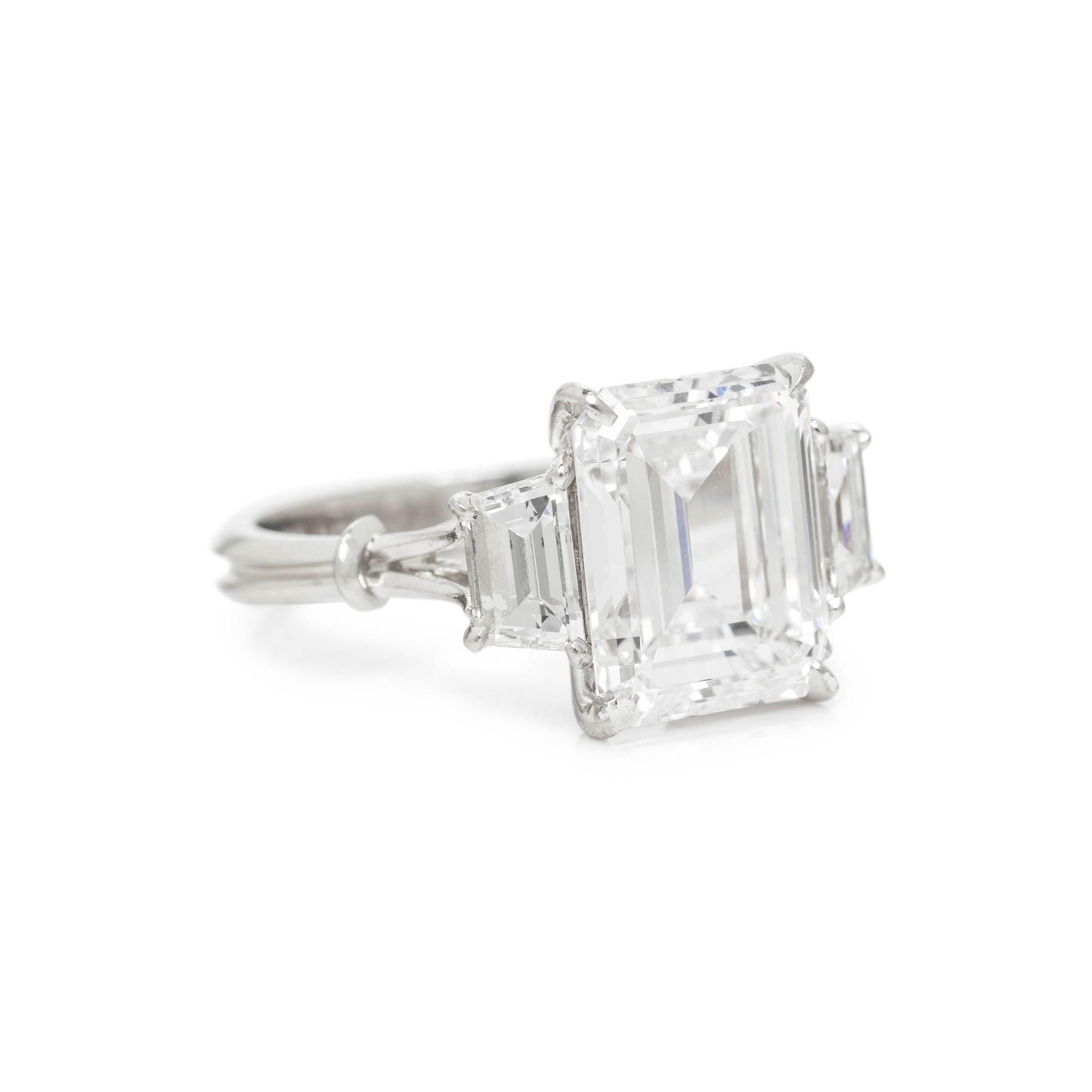 Exceptional Diamond and Platinum Ring