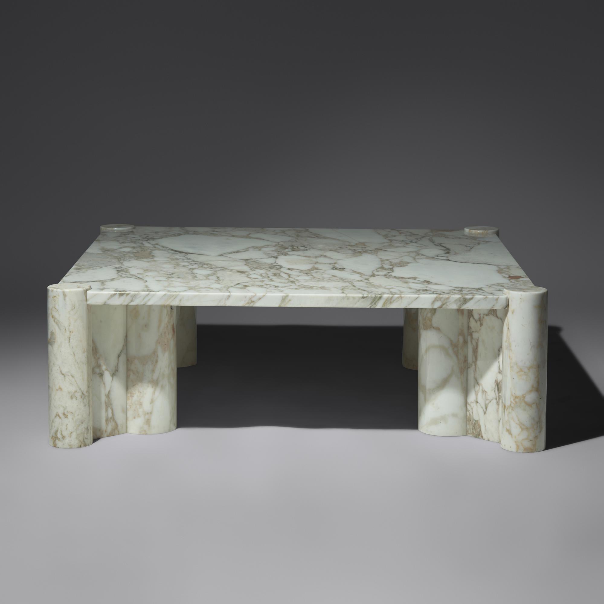 Gae Aulenti (Italian, 1927–2012) — Jumbo Coffee Table, 1964 / c. 1975 Knoll, Italy / USA