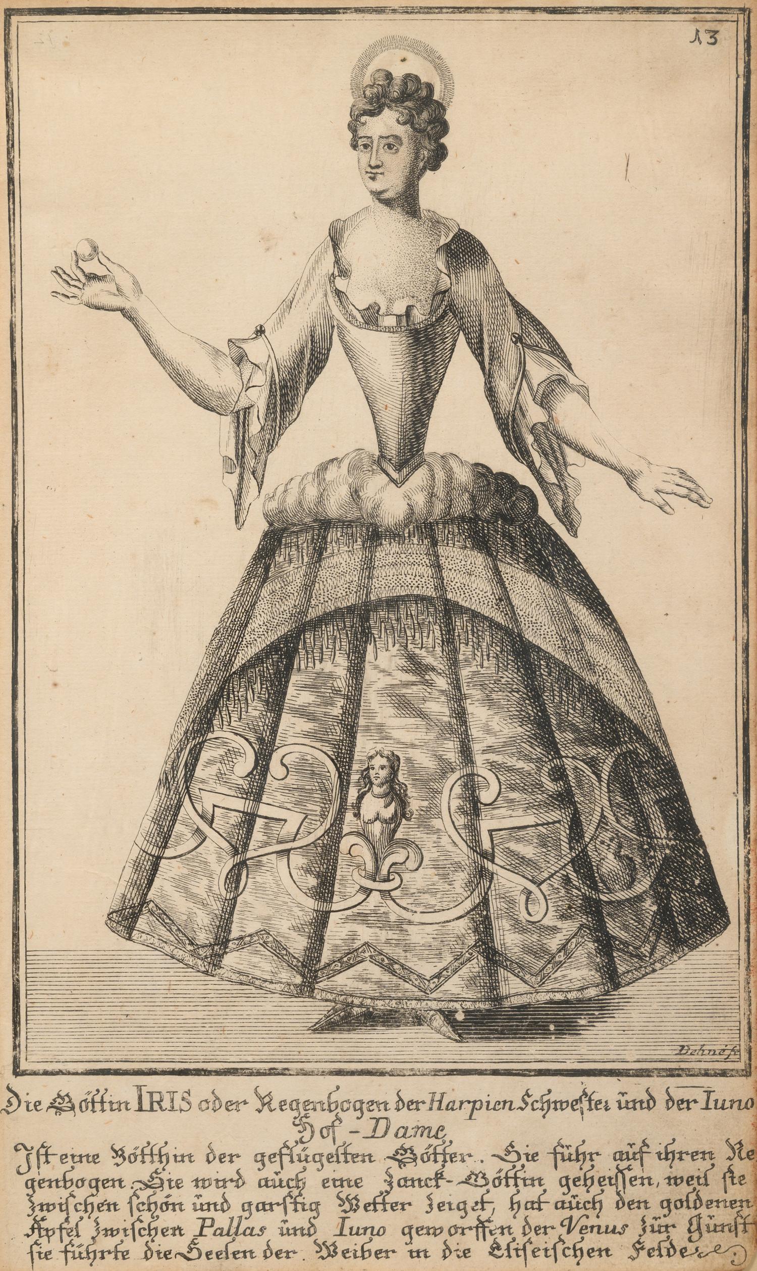 A Set of Eight Continental Costume Engravings by Johann Christoph Dehne (fl. 18th Century)