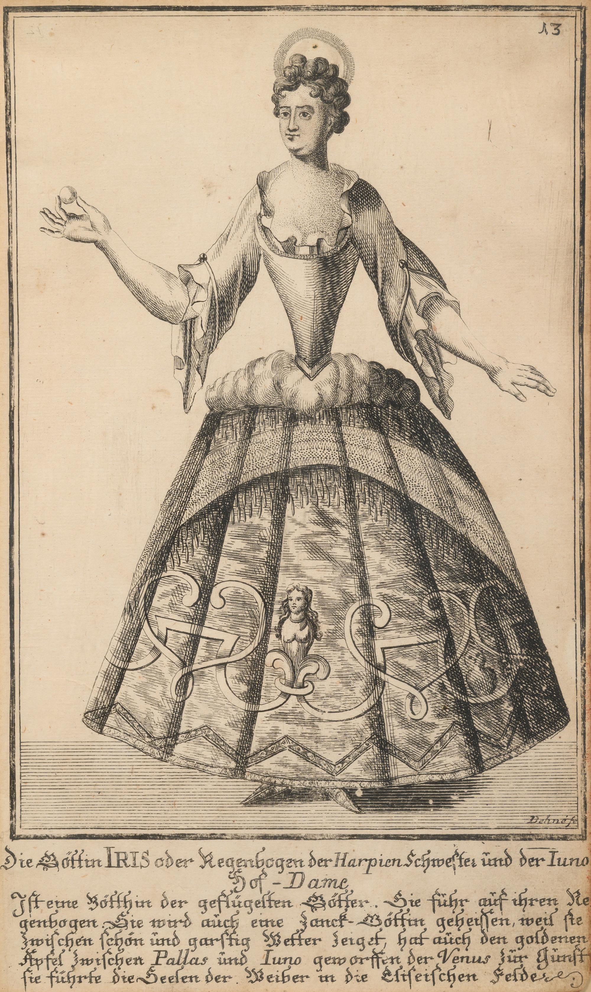 A Set of Eight Continental Costume Engravings by Johann Christoph Dehne (fl. 18th Century)