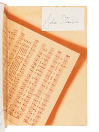 STEINBECK, John (1902-1968). The Grapes of Wrath. New York: Viking Press, 1939.