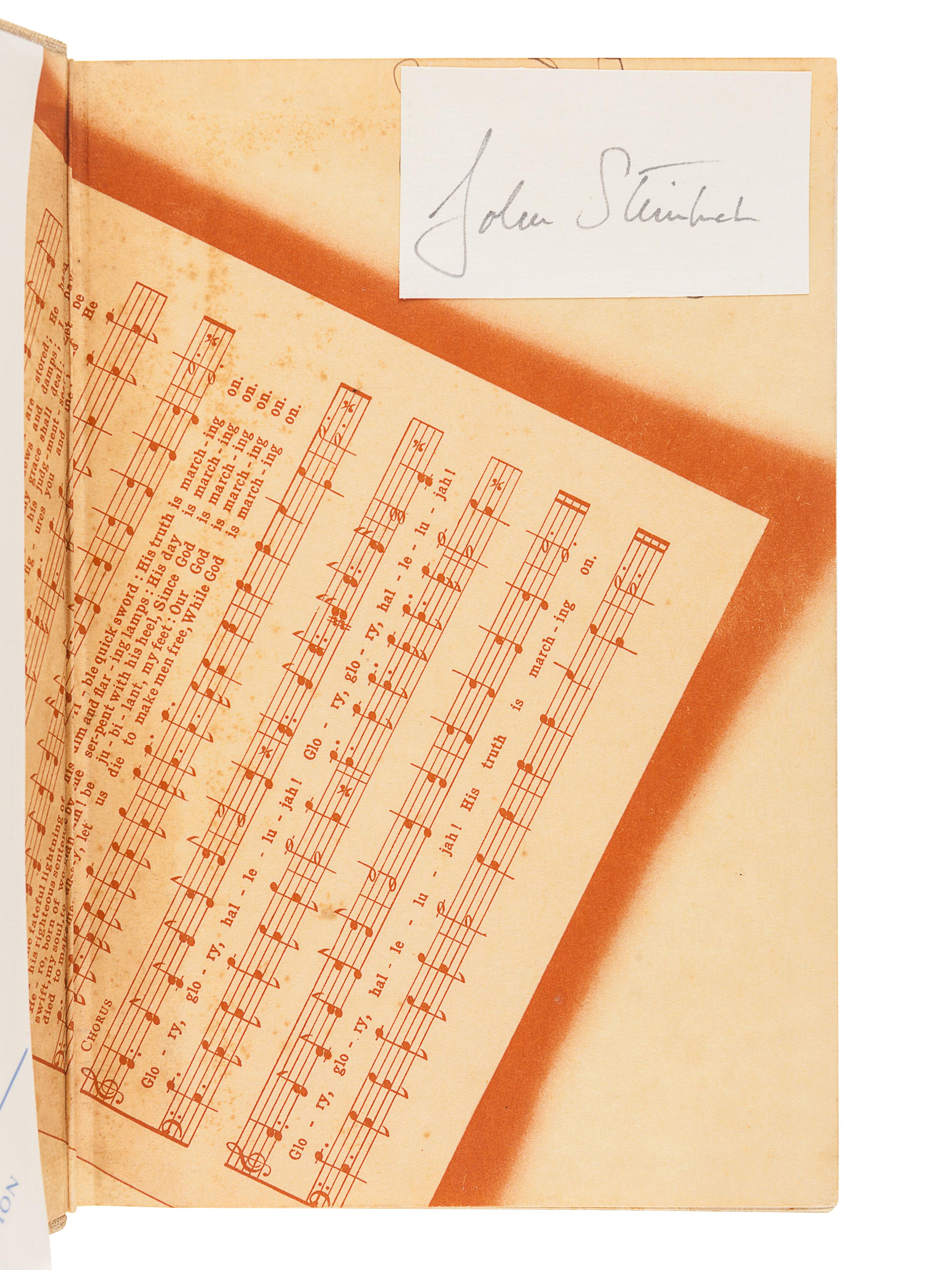 STEINBECK, John (1902-1968). The Grapes of Wrath. New York: Viking Press, 1939.