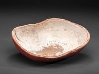 A Swedish Painted Burlwood Bowl
