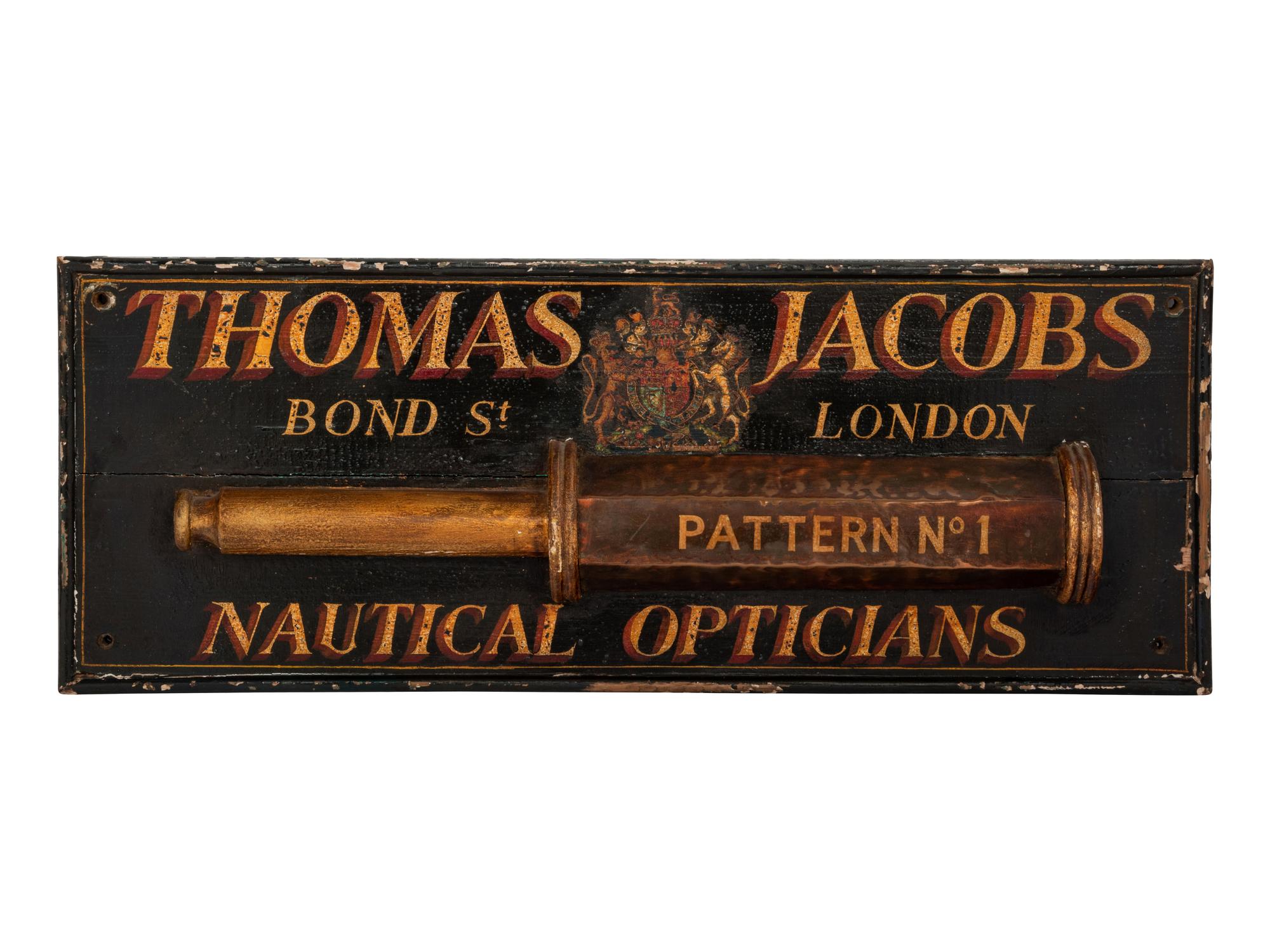 An English Painted Trade Sign