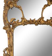 An Italian Giltwood Pier Mirror