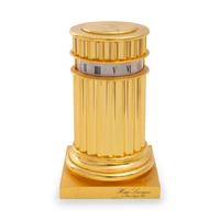 A French Hour Lavigne Brass Clock