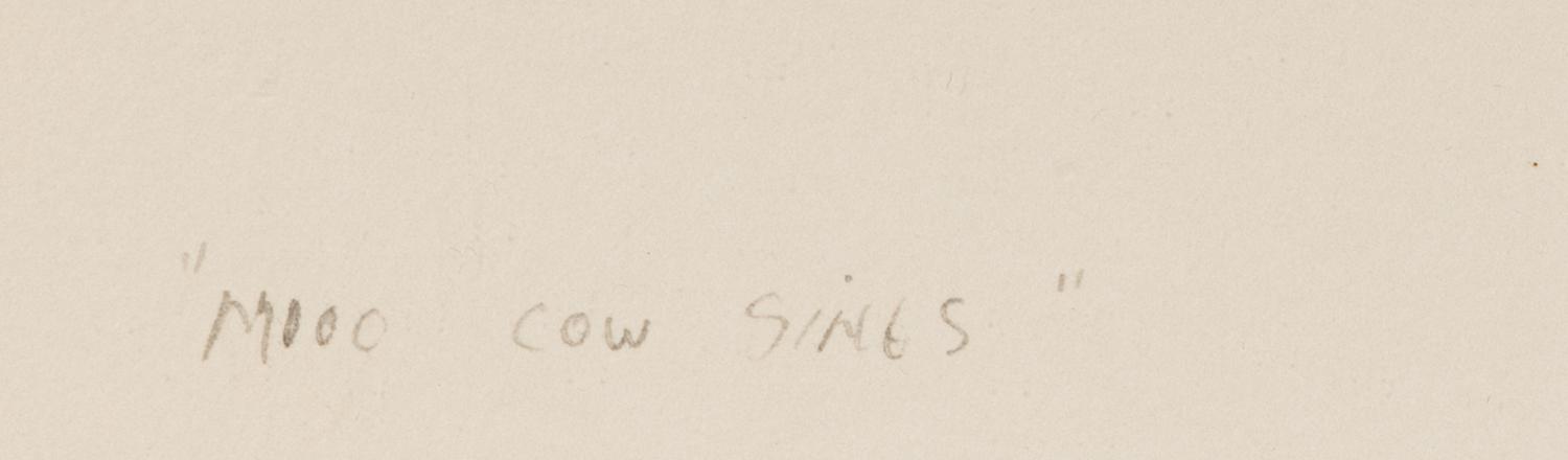 Mooo Cow Sings , 1974