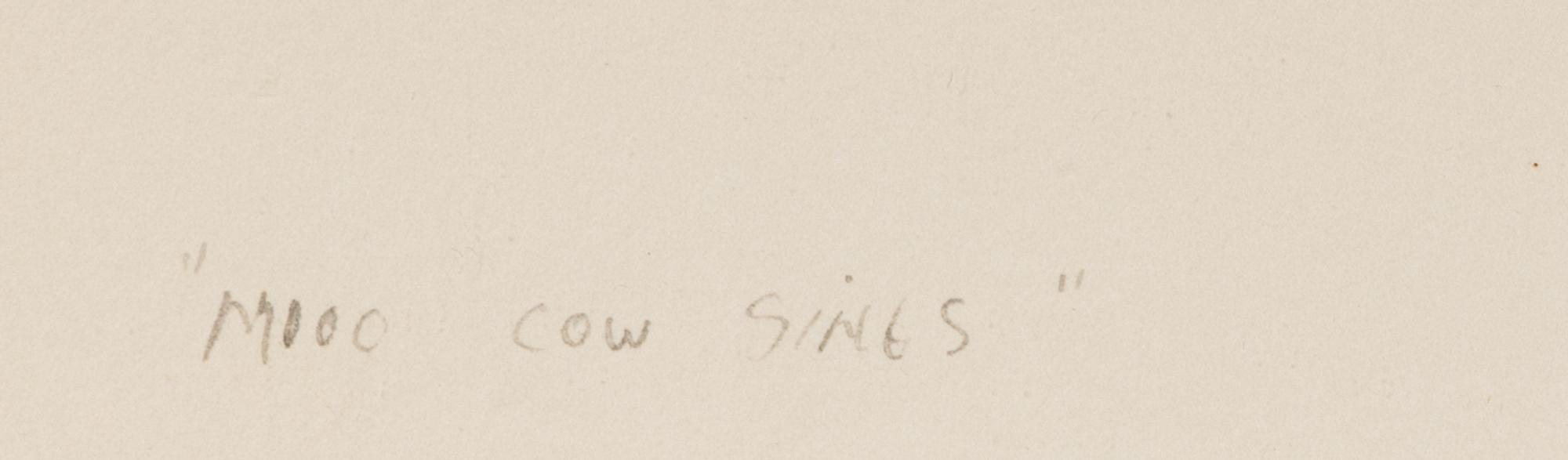 Mooo Cow Sings , 1974