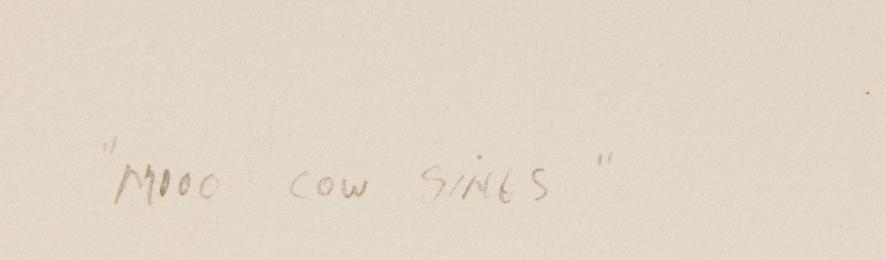 Mooo Cow Sings , 1974