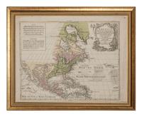 ROBERT DE VAUGONDY, Didier (1723-1786) Partie De l'Amerique Septent? qui comprend La Nouvelle France ou Le Canada . Paris, 1755.