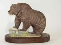 A Haeger Pottery Figure Width 14 1/2 inches. — ATTRIBUTED TO ERIC OLSEN