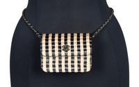 CHANEL RAFFIA MINI BELT BAG