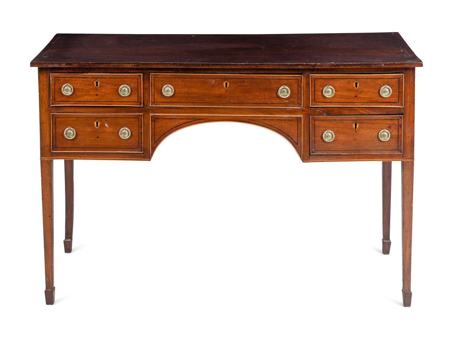 A Regency Style Mahogany Serving Table