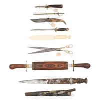 Lot of 8 Assorted Ethnographic Knives