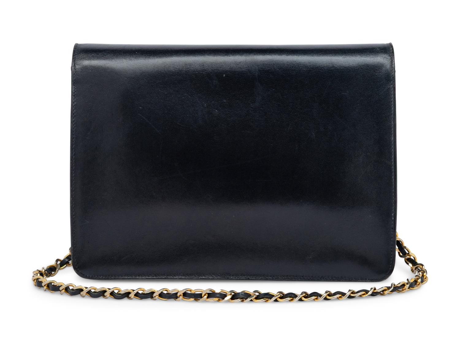 Chanel, Navy Square Flap Bag