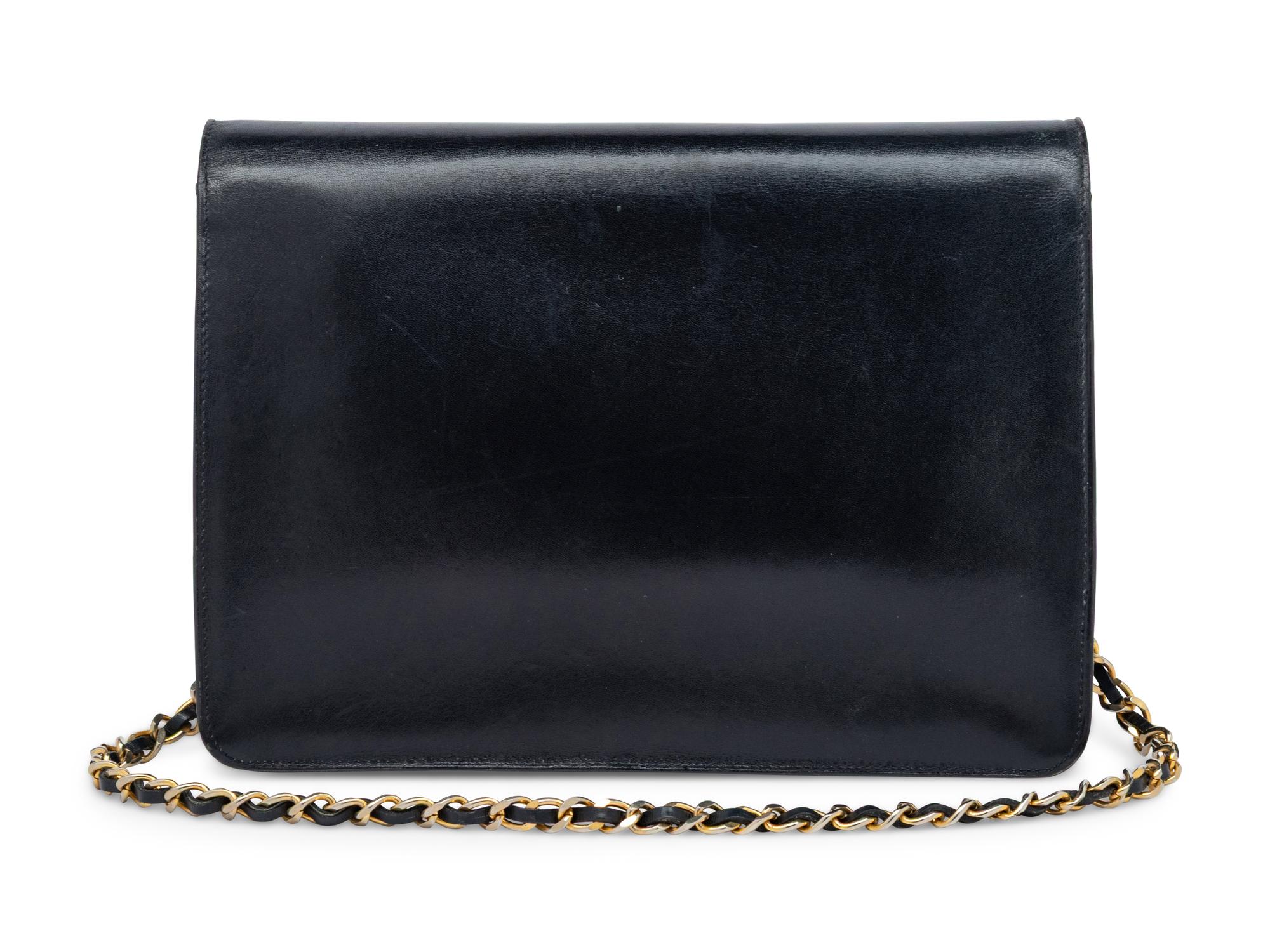 Chanel, Navy Square Flap Bag