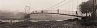 A Group of Five Photographs ( Hats Off, 1982; Bagmati Bridge, Nepal, 1988; Lijiang Cobblestones, China; Morning Exercises, Peru, 1994; Luminous Dhoti, India, 1989)