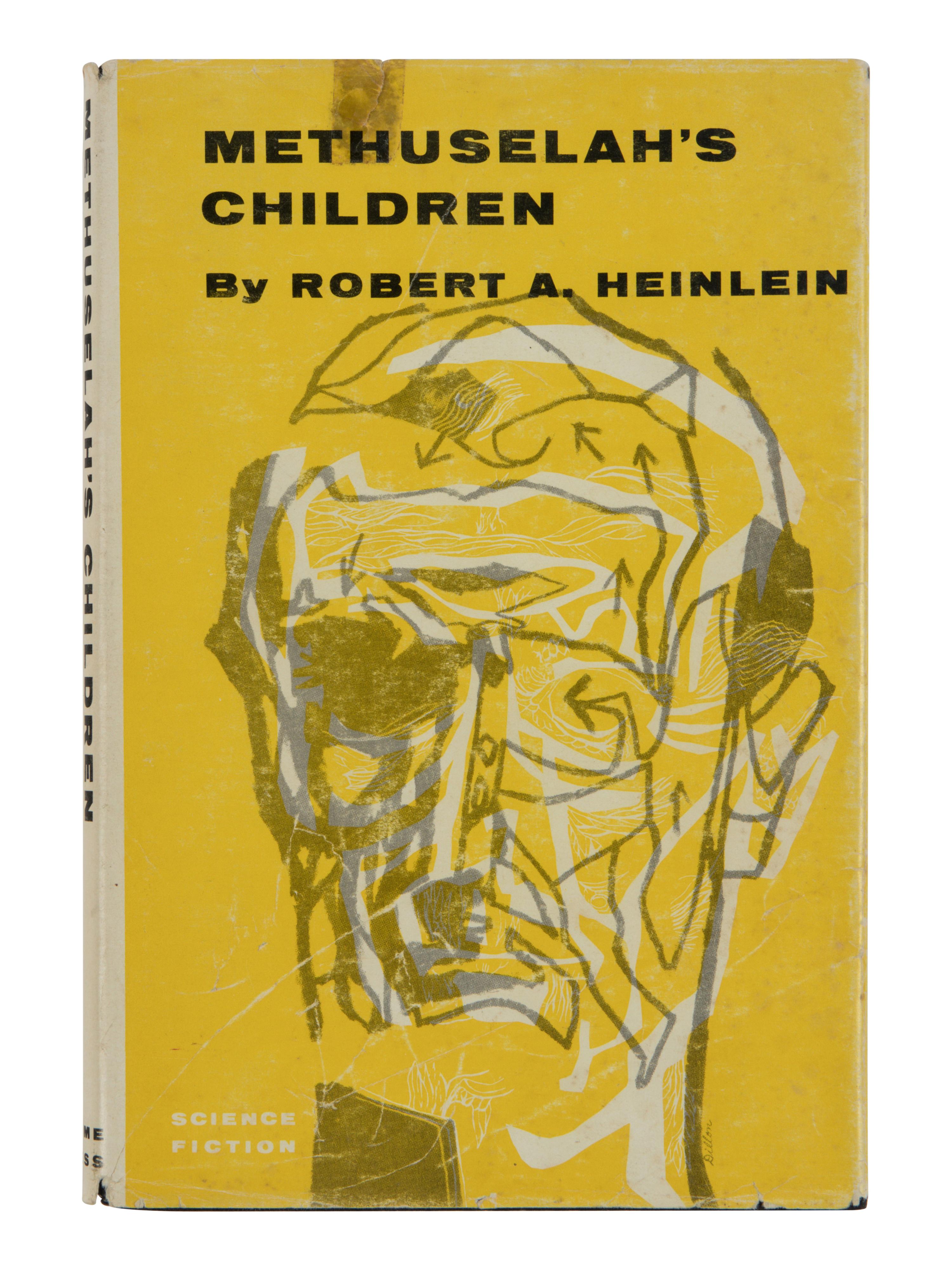 HEINLEIN, Robert Anson (1907–1988). Methuselah's Children . Hicksville, NY: Gnome Press, [1941 but really 1958].