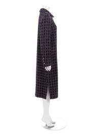 Chanel Figured Tweed Coat, Fall 2014