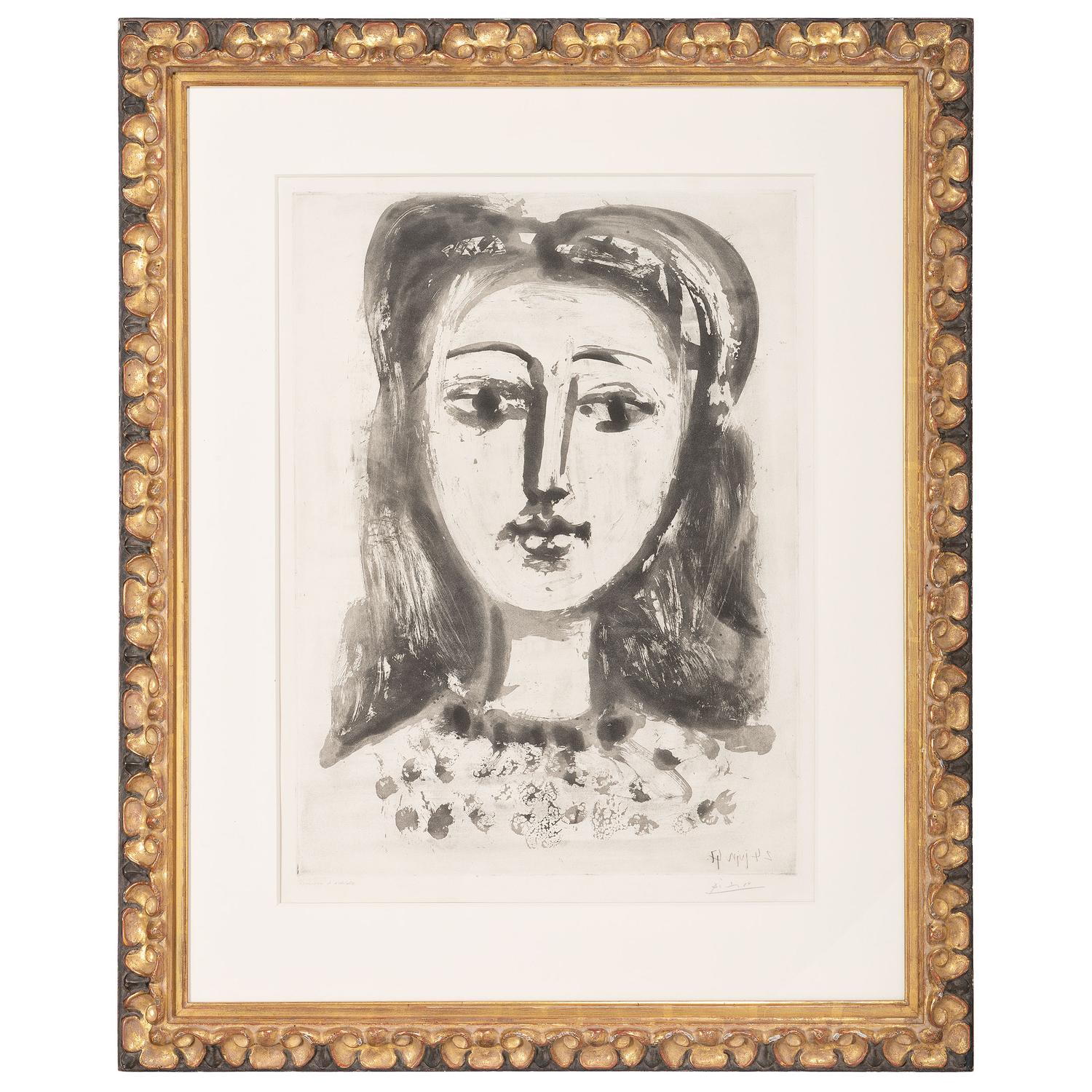Portrait de Françoise aux Cheveux Flous , 1947