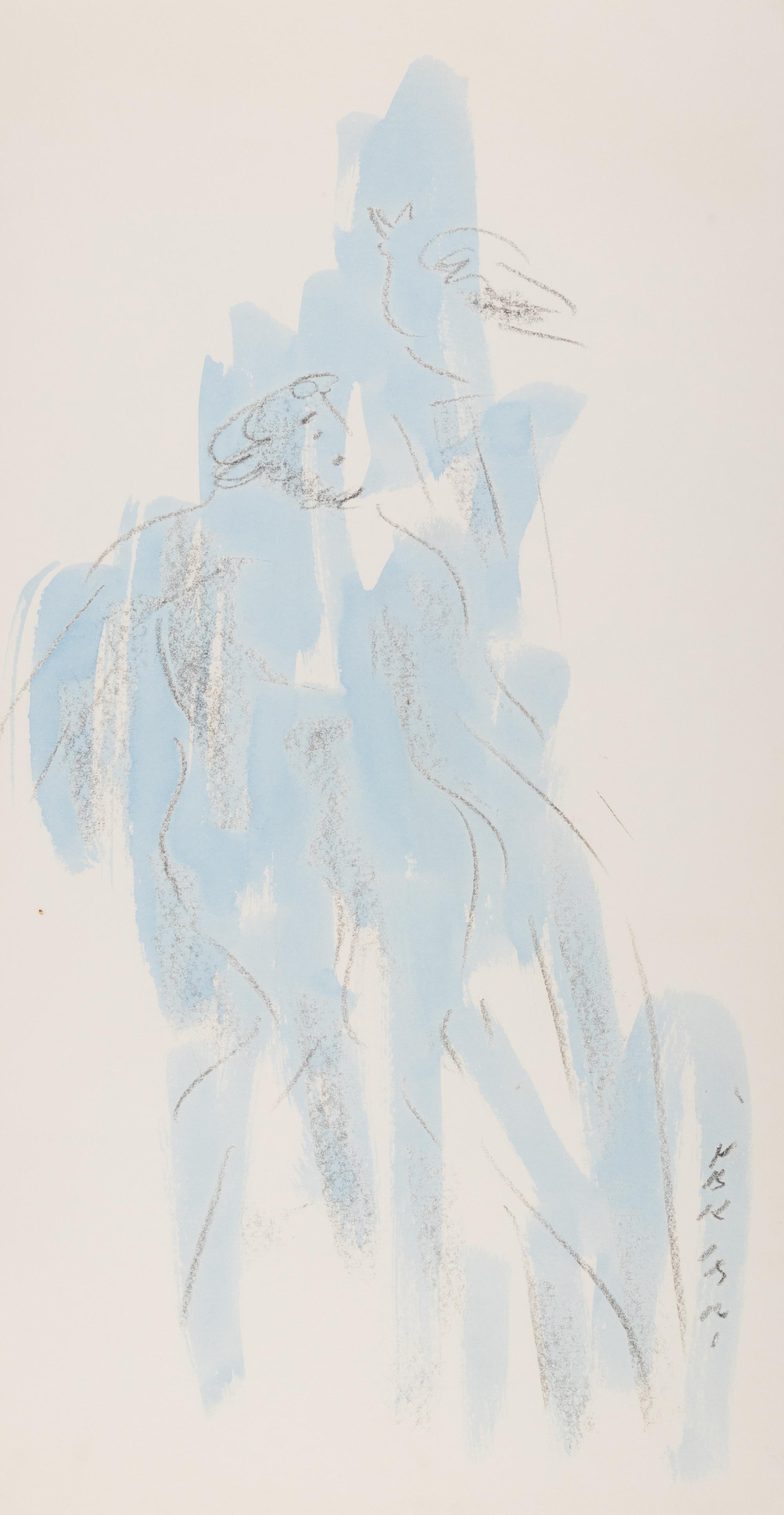 A Group of Three Works ( Nude from Behind I, II, and II )