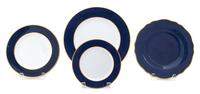 A Group of 47 Spode Copeland Porcelain Plates Dinner plate, diameter 10 inches.