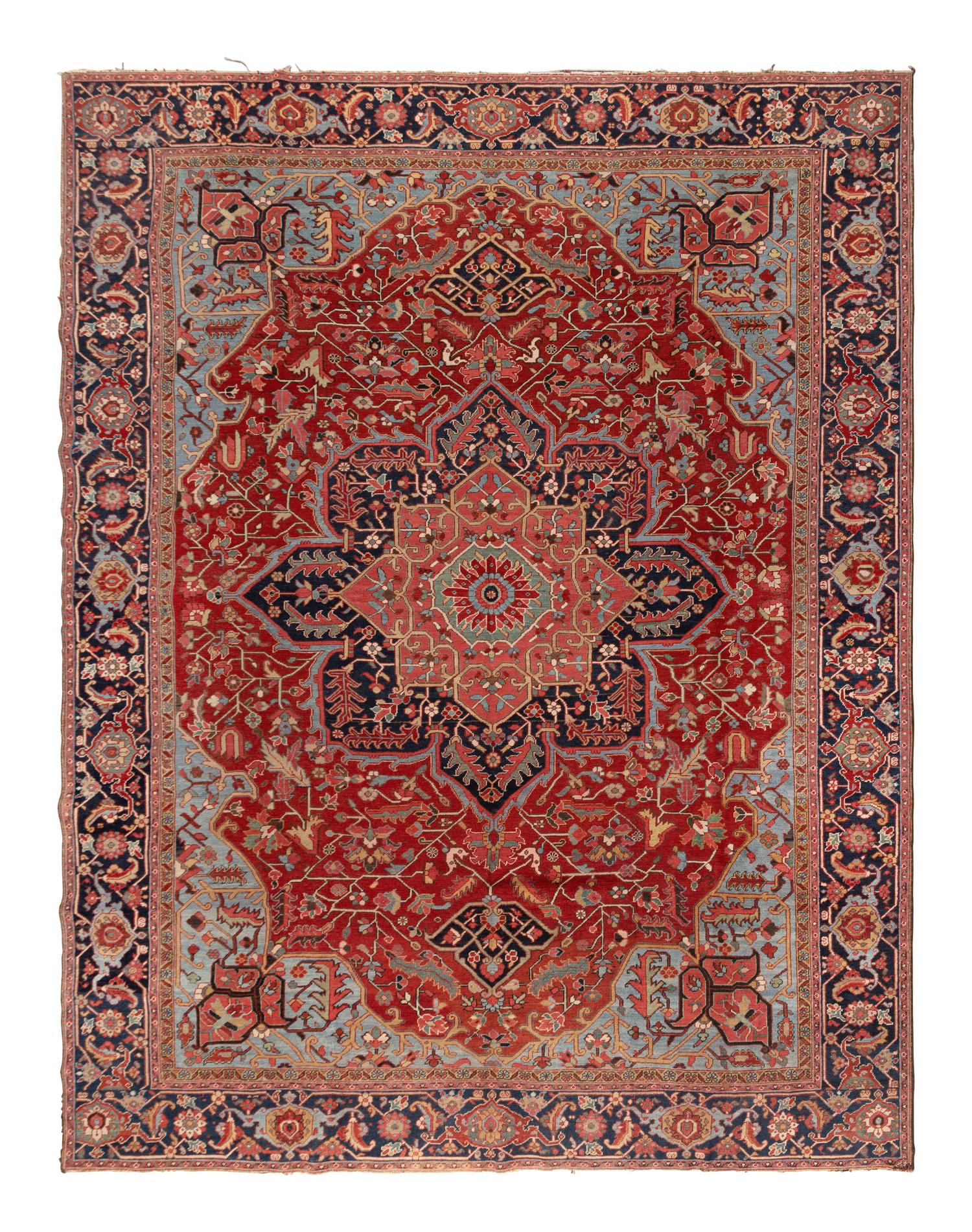 A Heriz Carpet