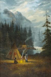 Gerry Metz, (American, b. 1943), After the Storm