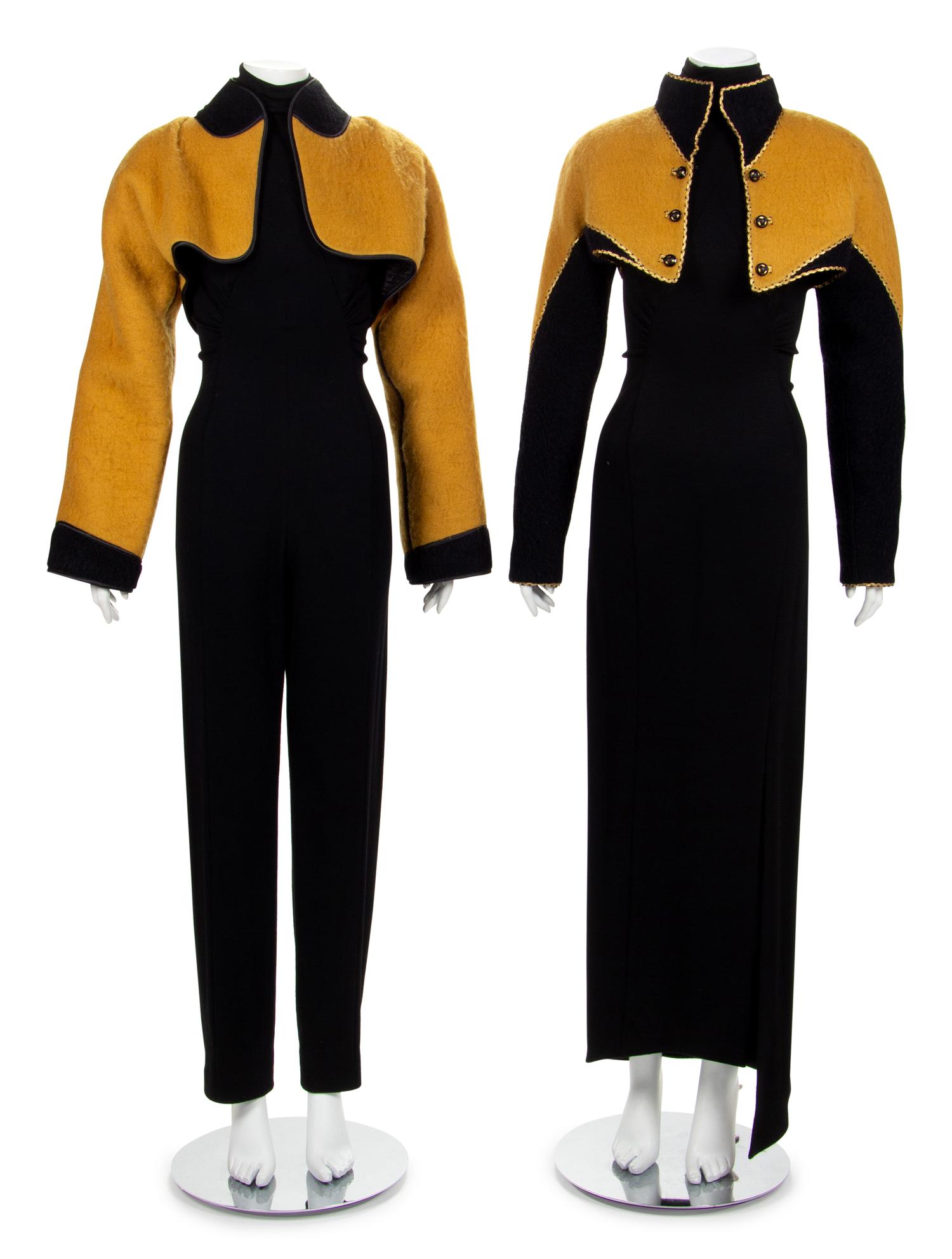 Two Geoffrey Beene Ensembles, Fall 1991