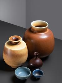 Collection of Five Vessels Gustavsberg, Sweden