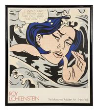 A Museum of Modern Art Roy Lichtenstein Original Exhibit Poster