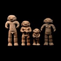 Four Sinu Terracotta Figures