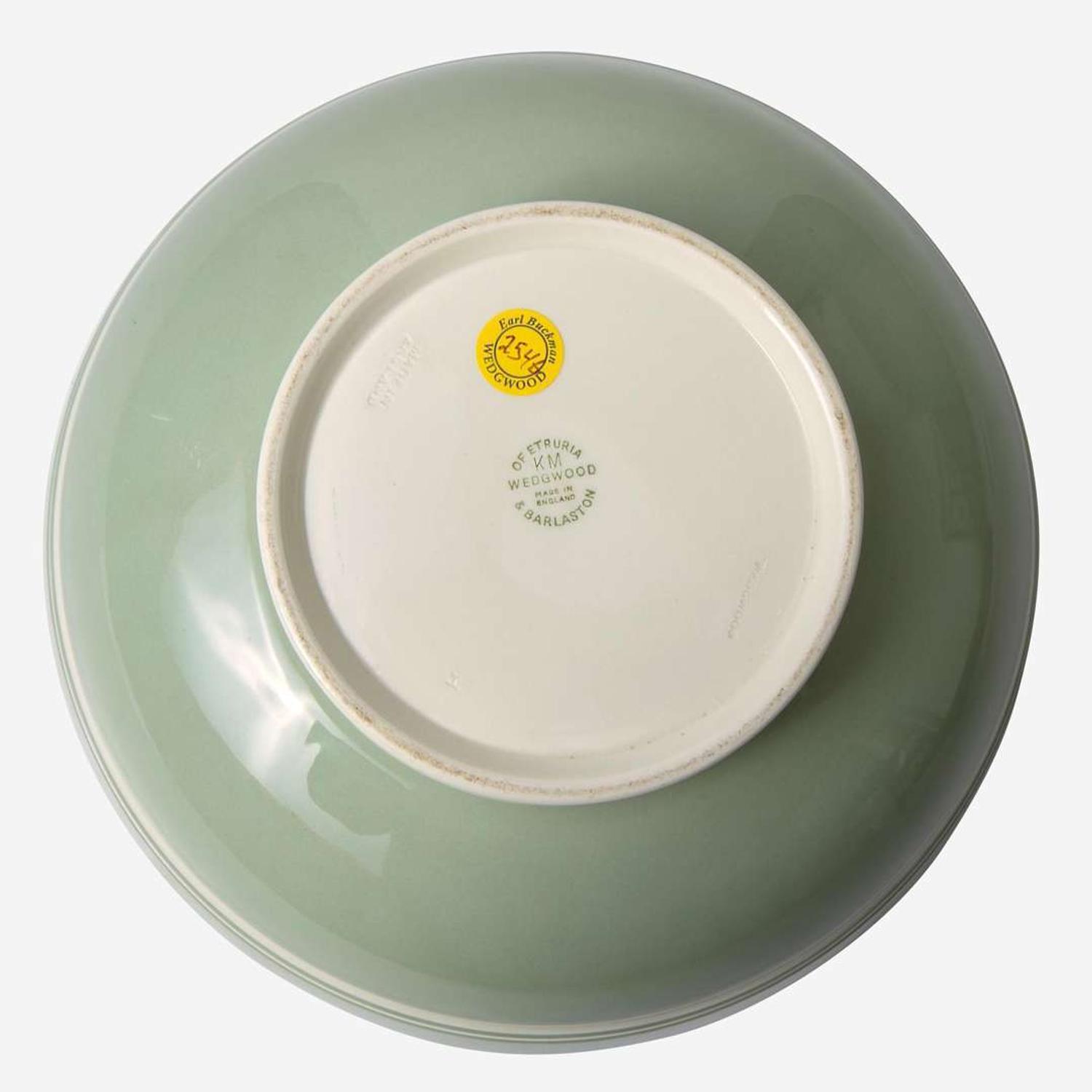 A Wedgwood Keith Murray (1892-1981) Designed Slip Ware Bowl UK, 1930s