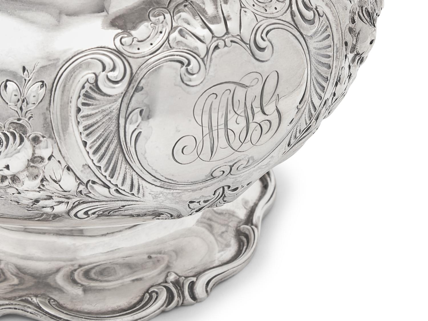 An American Silver Four-Piece Tea and Coffee Service