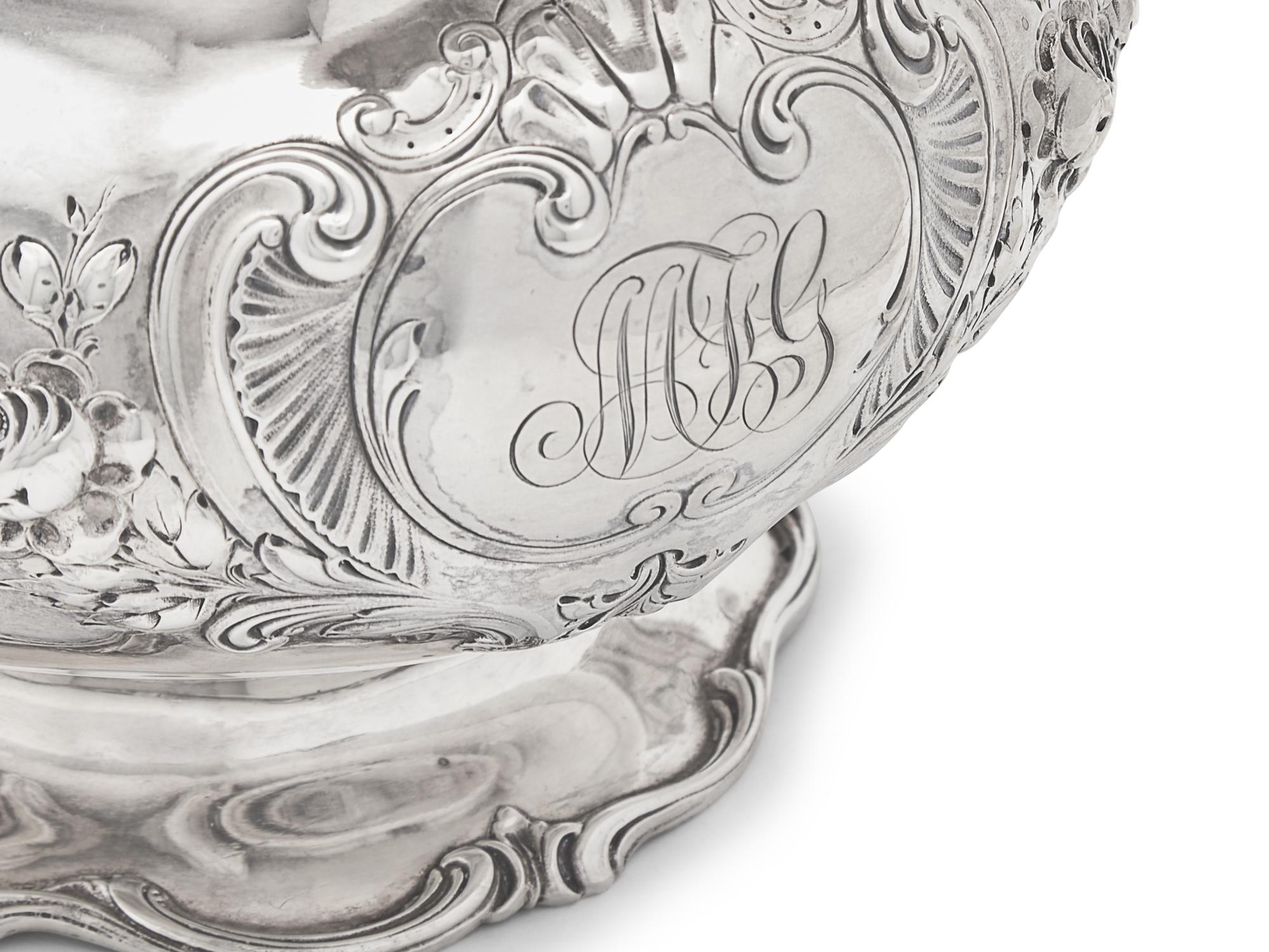An American Silver Four-Piece Tea and Coffee Service
