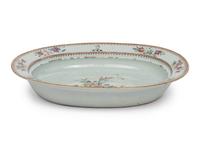 A Chinese Export Porcelain Platter