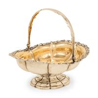 A Russian Silver Cake Basket