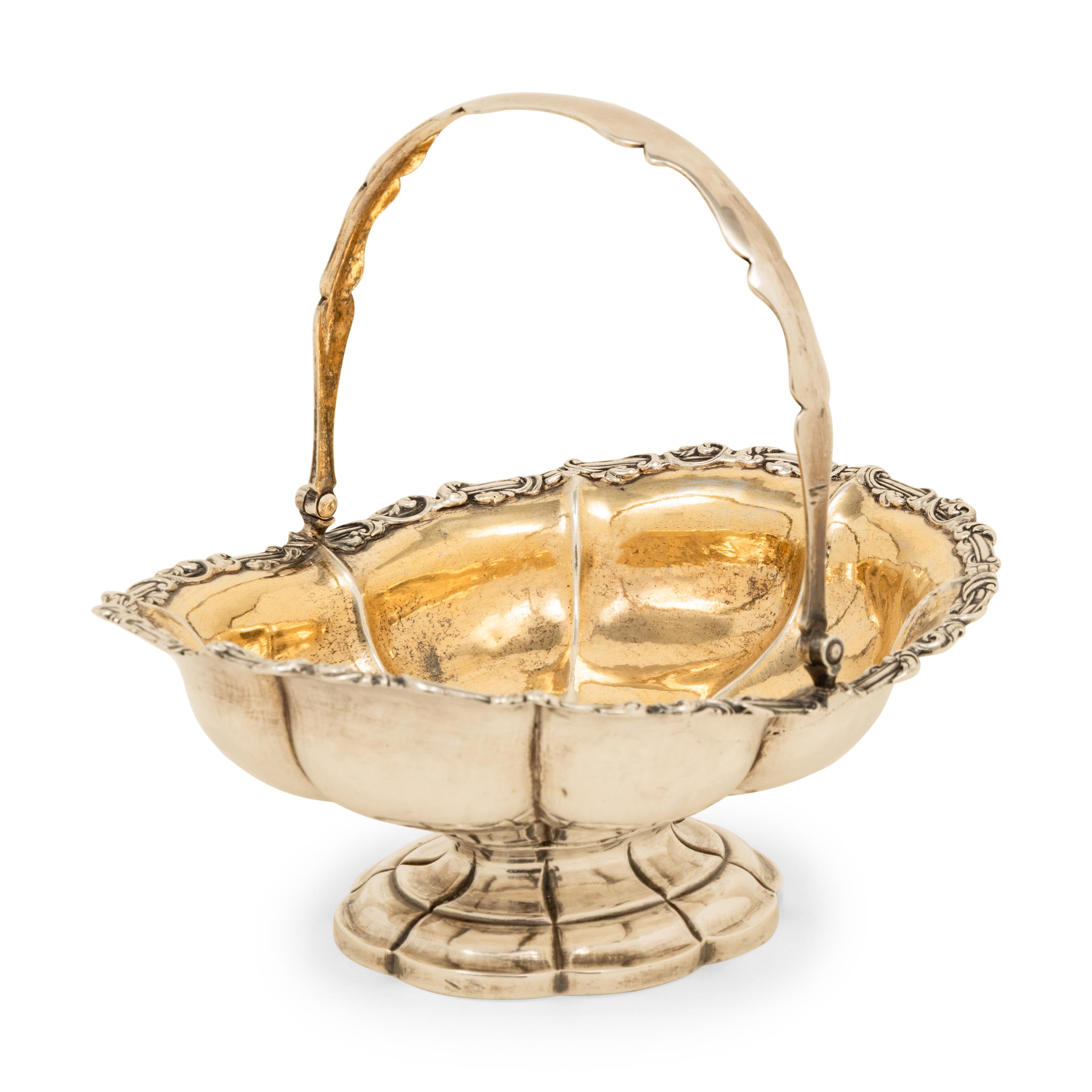 A Russian Silver Cake Basket