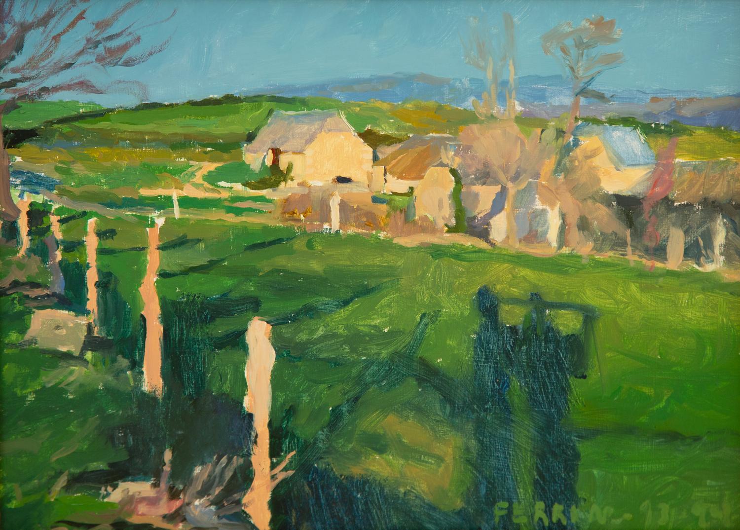 Village in Rural Landscape, 1999
