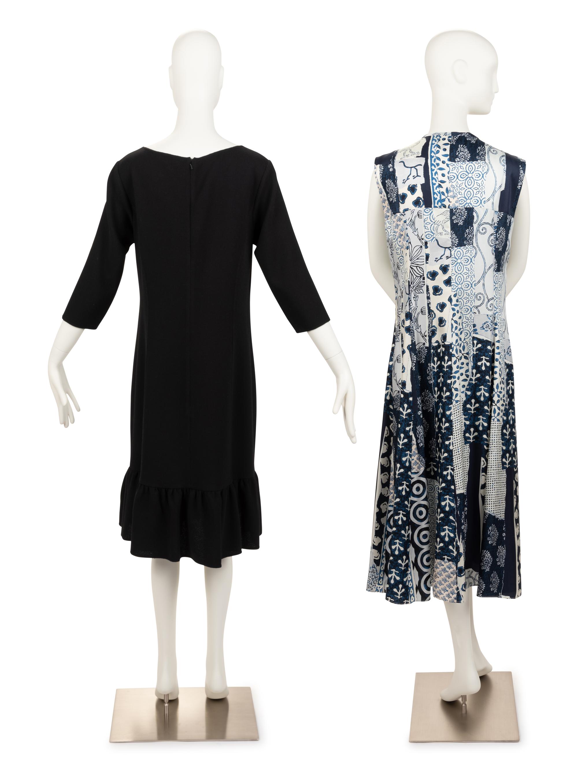 Two Oscar de la Renta Dresses and Cardigan, 2010-20