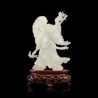 Five Chinese Jade Carvings, Qing Dynasty — 清 玉佩五枚