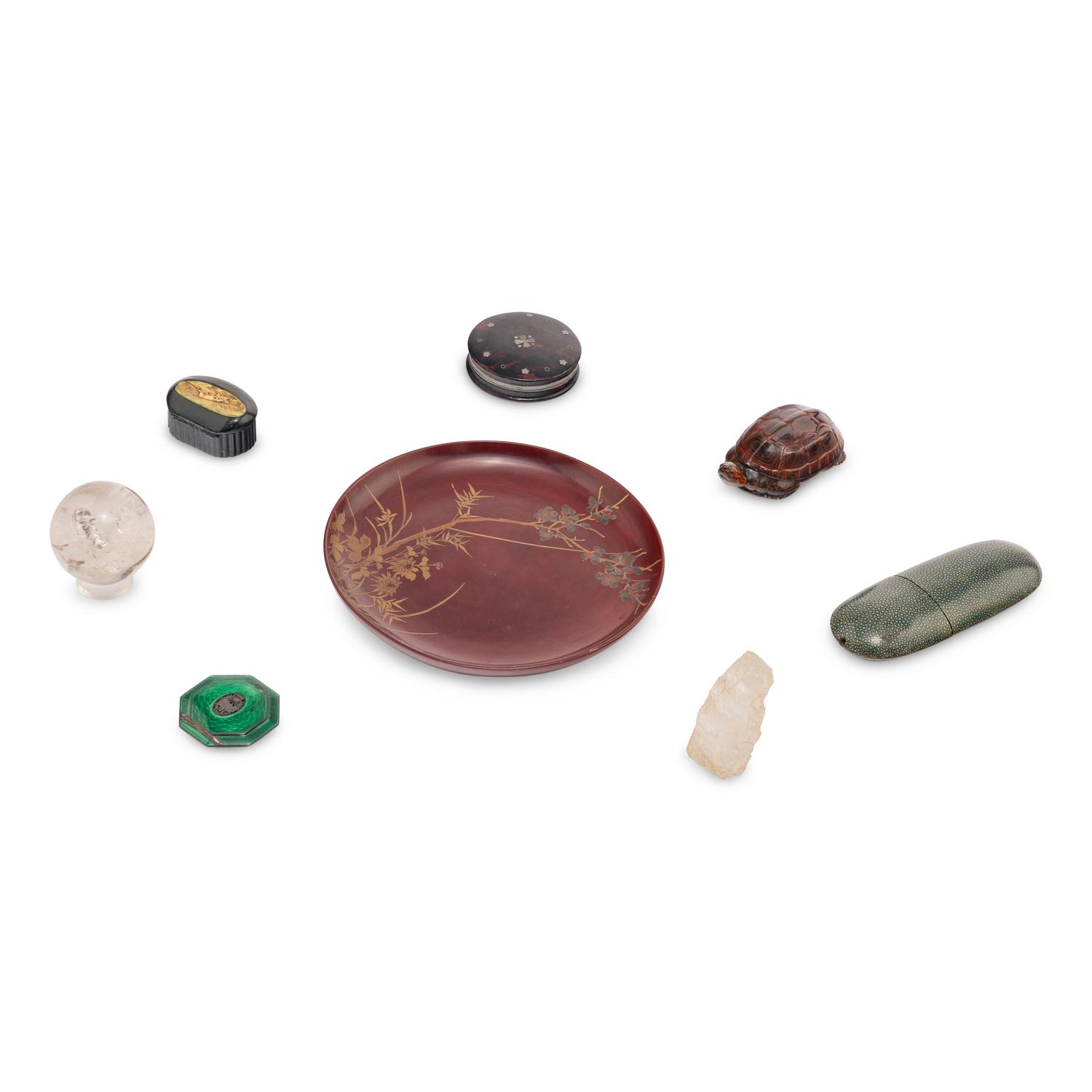 A Group of Nine Decorative Articles