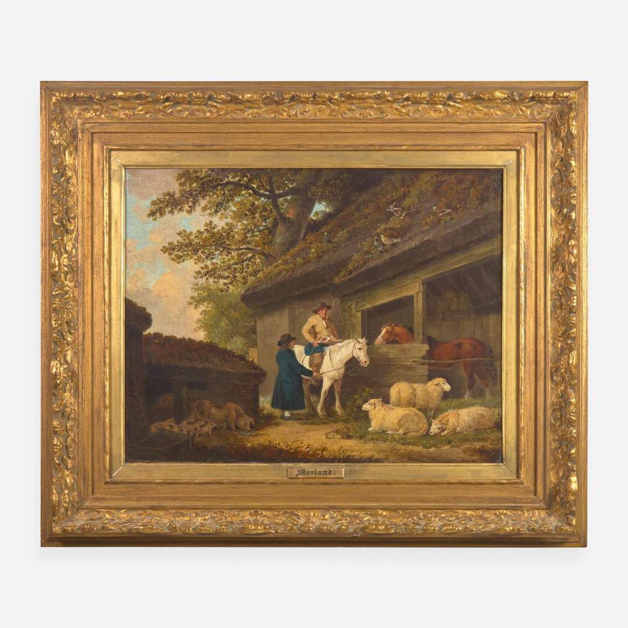 Attributed to George Morland (British, 1763–1804) Ham Delivery